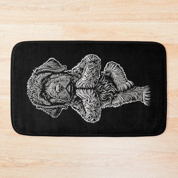 Item preview, Portuguese Water Dog Puppy Yoga Funny Dogs Asana Tree Pose designed and sold by GrandeDuc.
