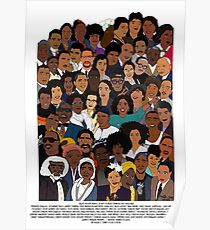 Póster Pioneros negros