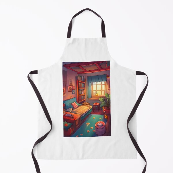 Item preview, cute cozy room designed and sold by KorArtStudio.