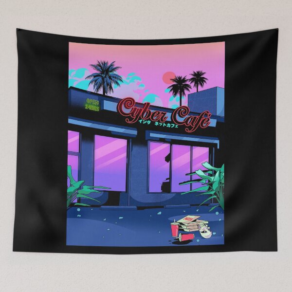 Item preview, CyberCafe 90s designed and sold by HeyMoonly.