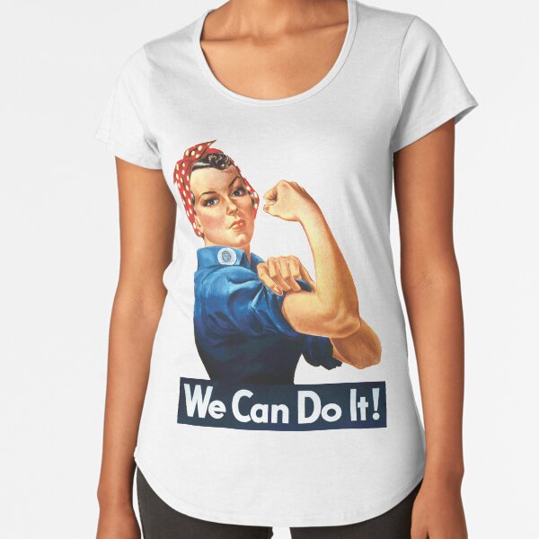 WE CAN DO IT Pop Art Premium Scoop T-Shirt