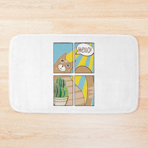 Item preview, hello cat designed and sold by PerlaDesignArt.
