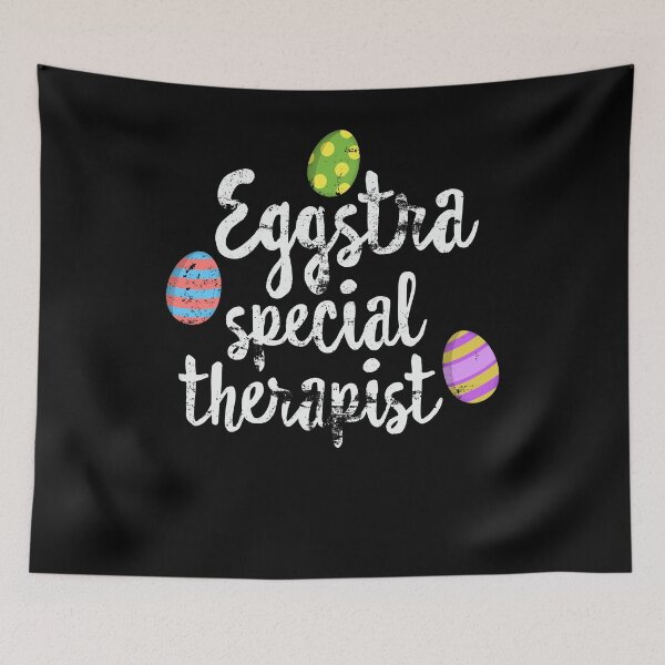 Item preview, Teacher Easter Shirt, Eggstra Special Therapist Distressed designed and sold by 14thFloor.