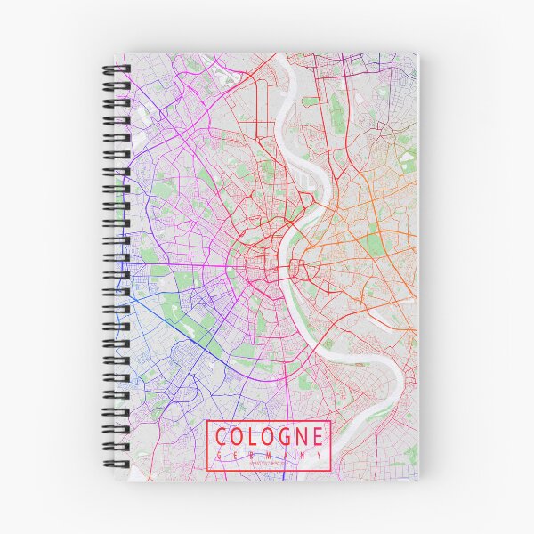 Item preview, Cologne City Map of Germany - Colorful designed and sold by deMAP.