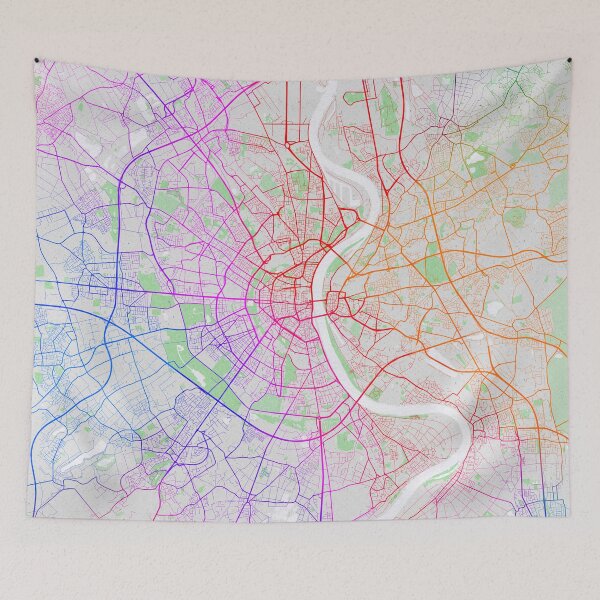 Item preview, Cologne City Map of Germany - Colorful designed and sold by deMAP.