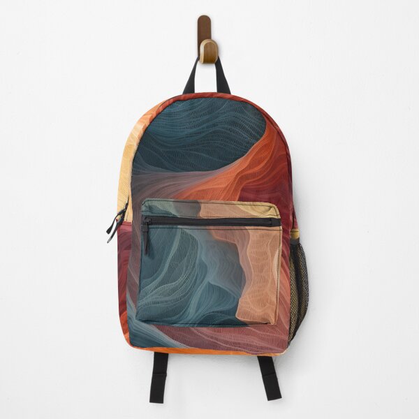 Item preview, Abstract Gradient Wave Art Wallpaper designed and sold by VectorPlace.