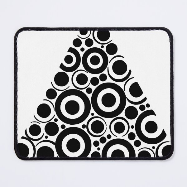 Item preview, Black and white polka dot Christmas tree designed and sold by bugOnCat.