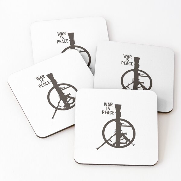 Item preview, War Is Peace: George Orwell Tribute - Art for Peace, Freedom, and Unity designed and sold by Boogosh.