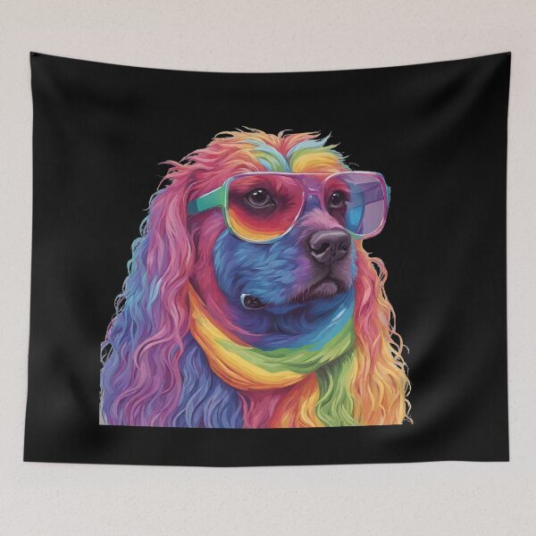 Artikelvorschau, Bunter Hund entworfen und verkauft von PixelRealm.