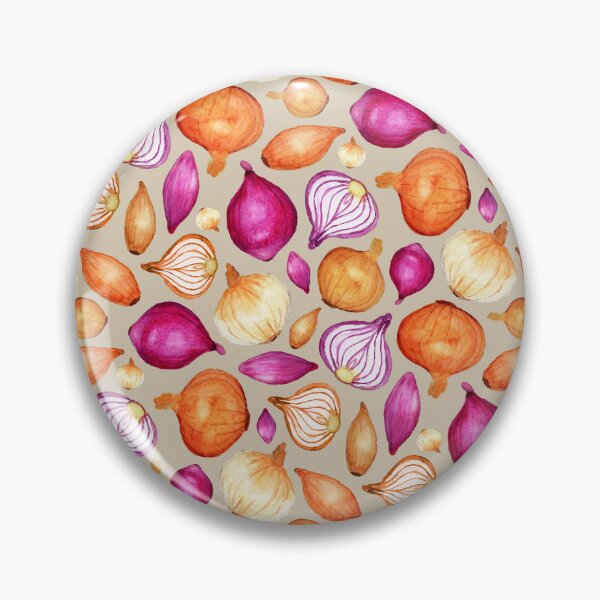 Item preview, Onions Only on Beige  designed and sold by MilaMooDesigns.