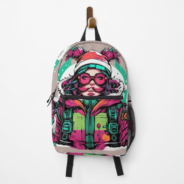 Item preview, Cyberpunk Christmas Girl designed and sold by Bratak.