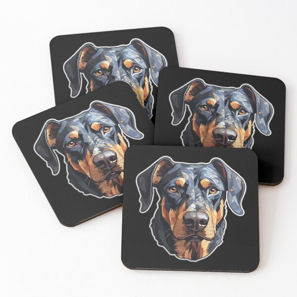 Item preview, head of a proud doberman designed and sold by At-Brothers.