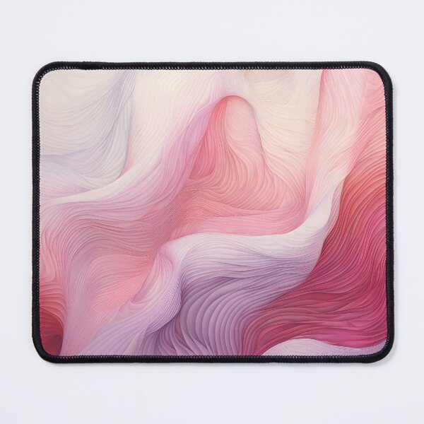 Item preview, Soft Pink Textured Abstract Wave Art designed and sold by VectorPlace.