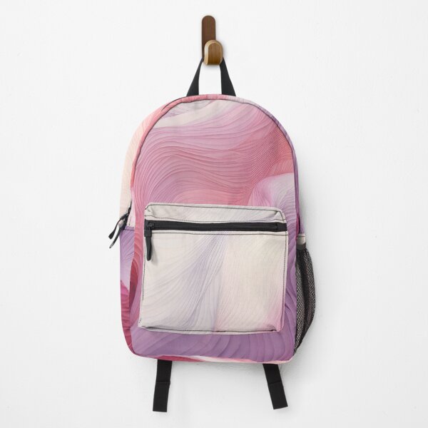 Item preview, Soft Pink Textured Abstract Wave Art designed and sold by VectorPlace.