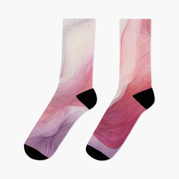 Item preview, Soft Pink Textured Abstract Wave Art designed and sold by VectorPlace.