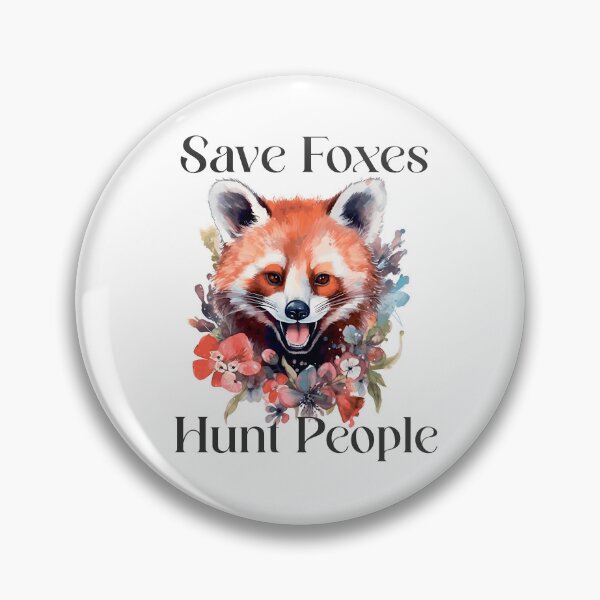 Item preview, Cute Watercolor Fox: Save Foxes  designed and sold by Anastasiia Yurevych.