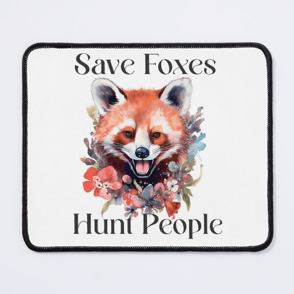Item preview, Cute Watercolor Fox: Save Foxes  designed and sold by Anastasiia Yurevych.