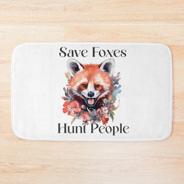 Item preview, Cute Watercolor Fox: Save Foxes  designed and sold by Anastasiia Yurevych.