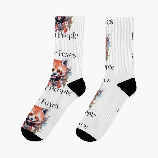Item preview, Cute Watercolor Fox: Save Foxes  designed and sold by Anastasiia Yurevych.