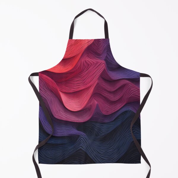 Item preview, Vibrant Red to Purple Abstract Wave Design designed and sold by VectorPlace.
