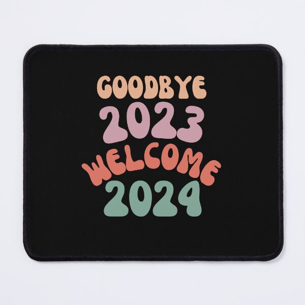 Item preview, goodbye 2023 welcome 2024 designed and sold by first-shirt ⭐ ⭐ ⭐ ⭐ ⭐.