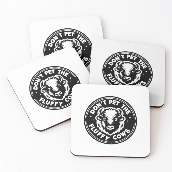 Item preview, Don't Pet the Fluffy Cows designed and sold by TeesYouWant.