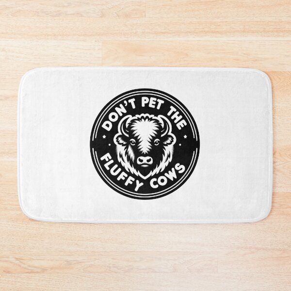 Item preview, Don't Pet the Fluffy Cows designed and sold by TeesYouWant.