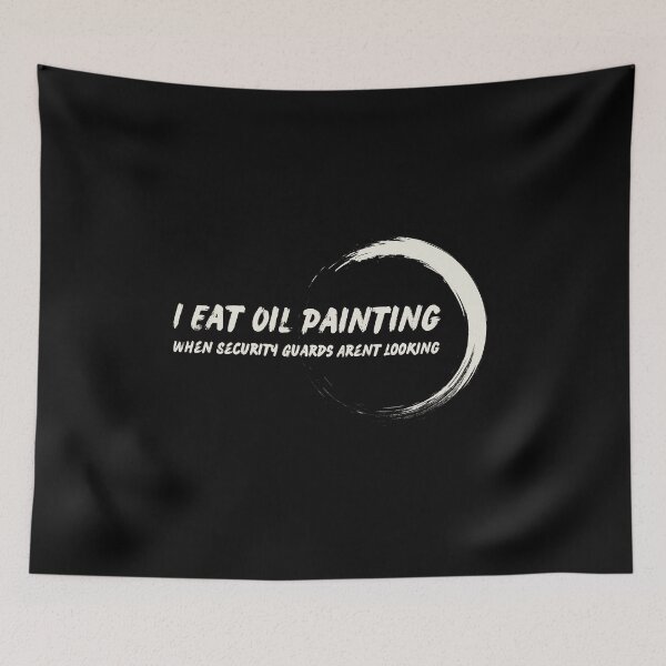 Item preview, i eat oil when security guards arent looking designed and sold by Simea8.