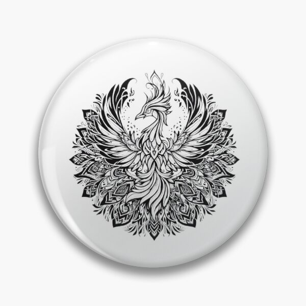 Item preview, Phoenix Mandala  t shirt  designed and sold by Cuteanimecorner.