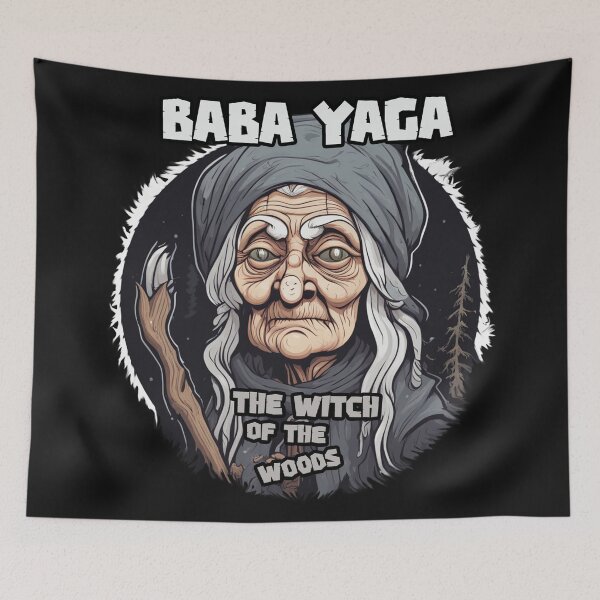 Item preview, Baba Yaga: The Witch of the Woods designed and sold by shypixels.