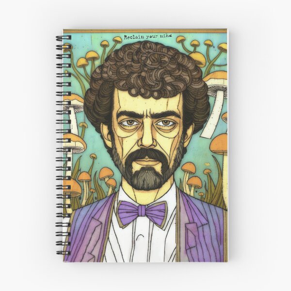 Item preview, Terence Mckenna : The Mushroom said to me series : 2 designed and sold by HouseOfCyra.