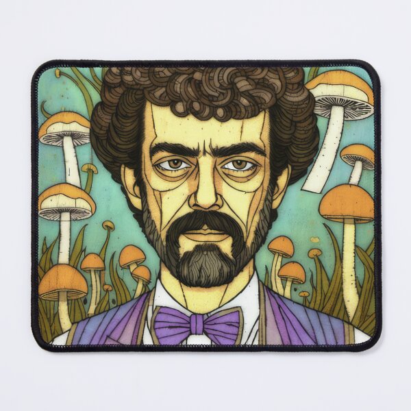 Item preview, Terence Mckenna : The Mushroom said to me series : 2 designed and sold by HouseOfCyra.