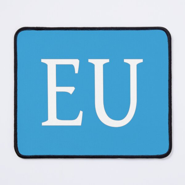 Item preview, EU Initials Monogram Elegant White Letters designed and sold by Jeallan Designs.