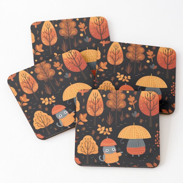 Item preview, Autumn Whimsy: Adorable Fall Pattern designed and sold by Cajunsity.