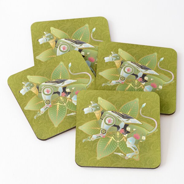 Item preview, Green Lion designed and sold by bloomejasmine.