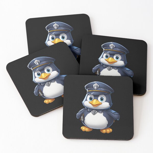 Item preview, Penguin policeman designed and sold by Soulskier.