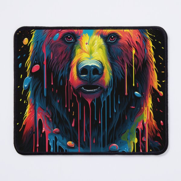 Item preview, "Vibrant Bear Spirit" designed and sold by callicoartshop.