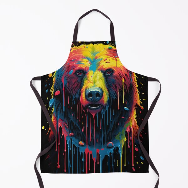 Item preview, "Vibrant Bear Spirit" designed and sold by callicoartshop.
