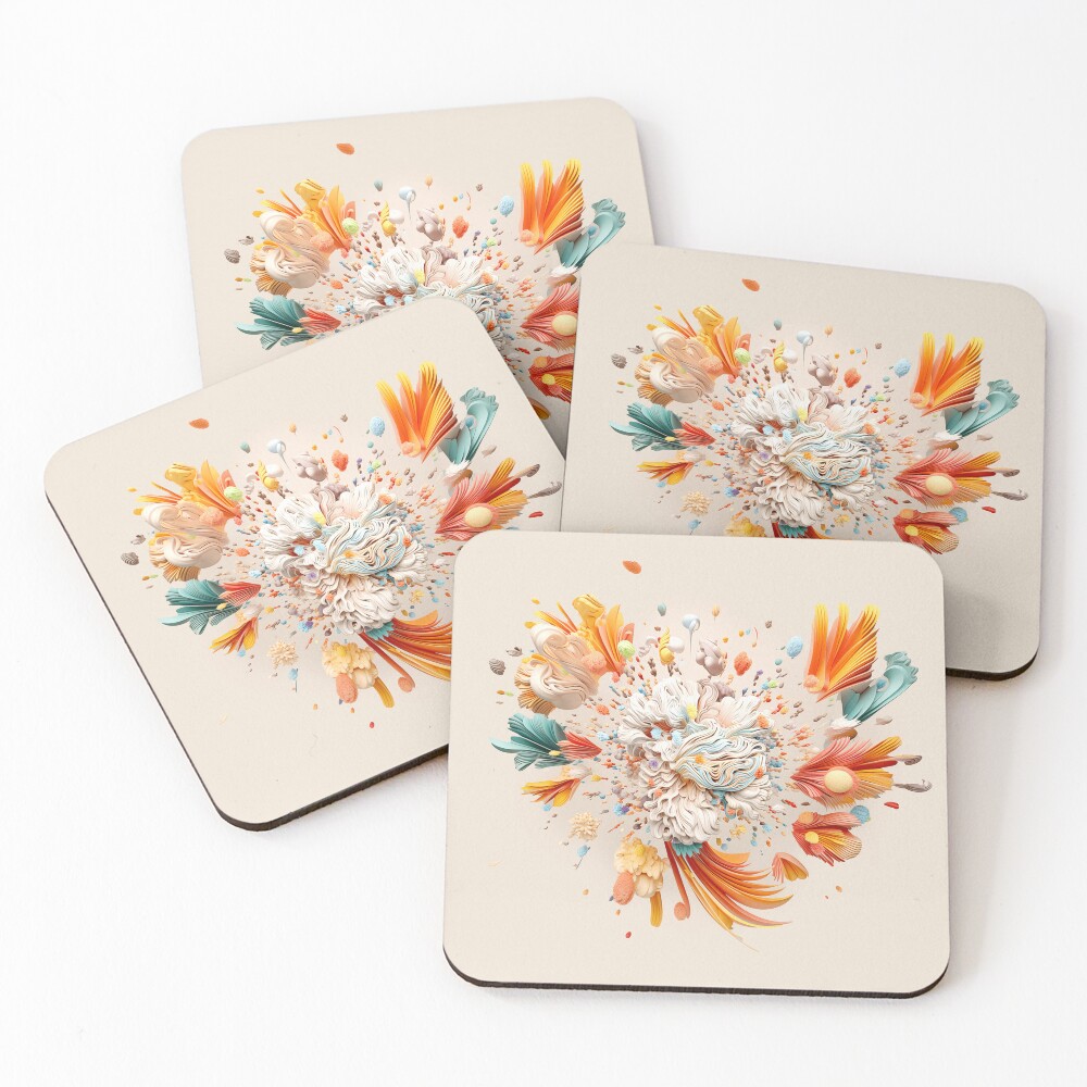 Item preview, Coasters (Set of 4) designed and sold by alphabillo.