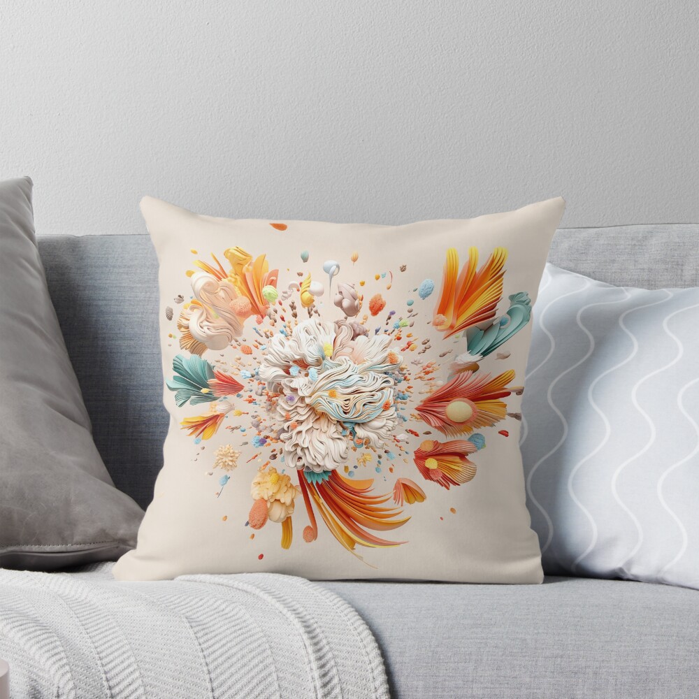 Item preview, Throw Pillow designed and sold by alphabillo.