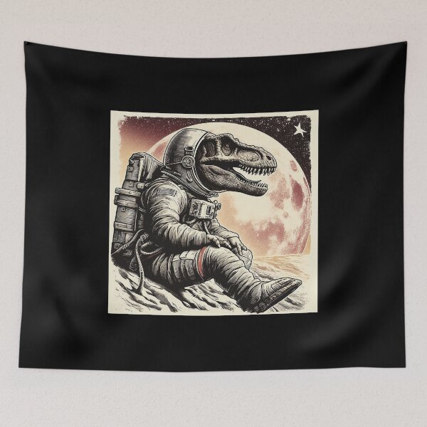 Item preview, Dinostronauts Collection (First Dinosaur On The Moon) designed and sold by Takin-Thepiss.