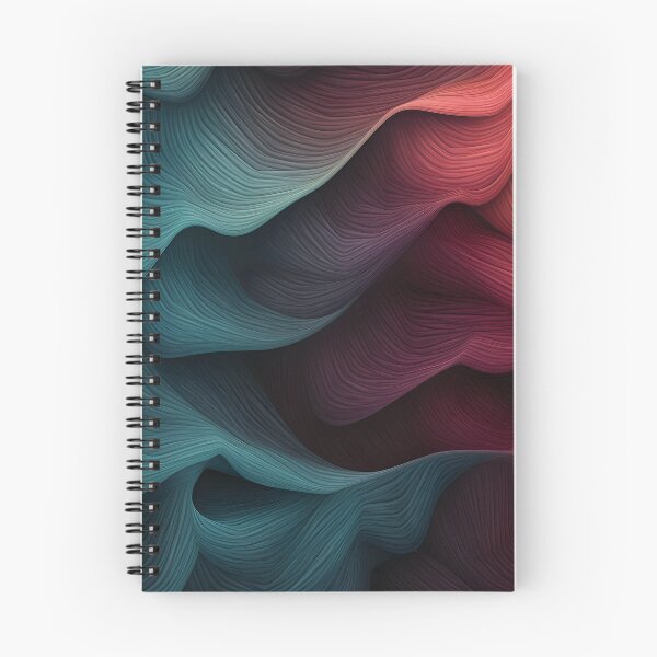 Item preview, Colorful Textured Abstract Wave Pattern designed and sold by VectorPlace.