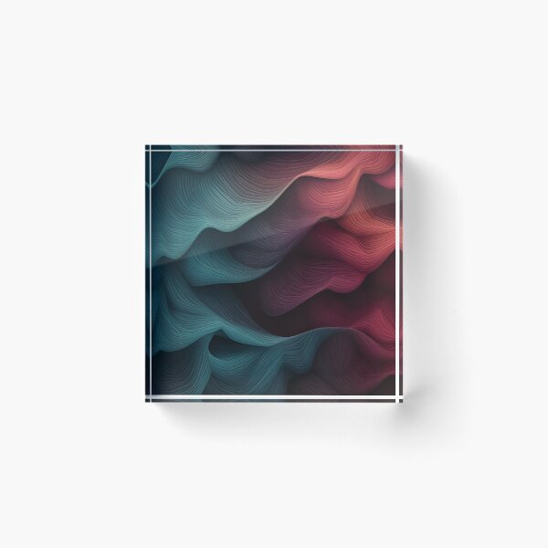 Item preview, Colorful Textured Abstract Wave Pattern designed and sold by VectorPlace.