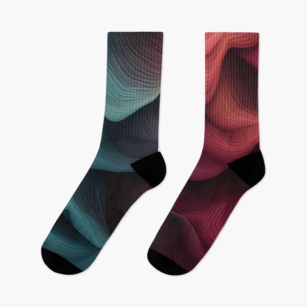 Item preview, Colorful Textured Abstract Wave Pattern designed and sold by VectorPlace.