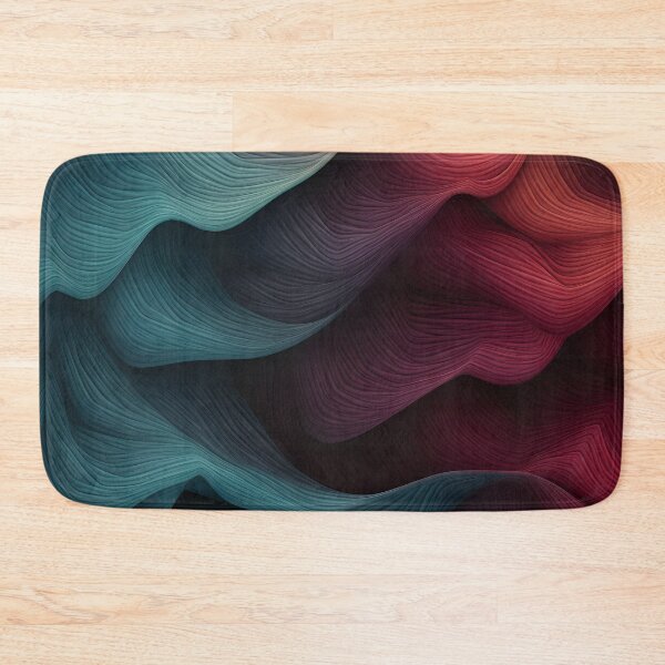 Item preview, Colorful Textured Abstract Wave Pattern designed and sold by VectorPlace.