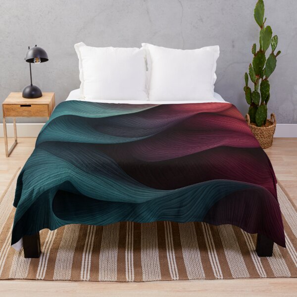 Item preview, Colorful Textured Abstract Wave Pattern designed and sold by VectorPlace.