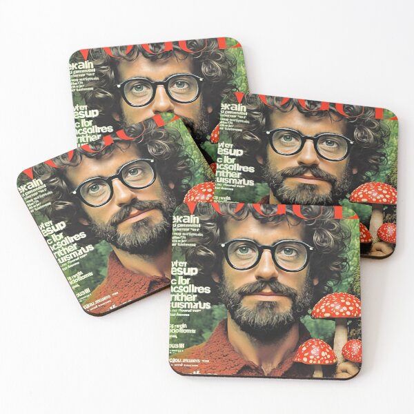 Item preview, Terence Mckenna : The Mushroom said to me series : 8 designed and sold by HouseOfCyra.