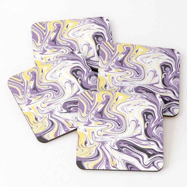 Item preview, Nonbinary flag swirl designed and sold by TicaCreations.