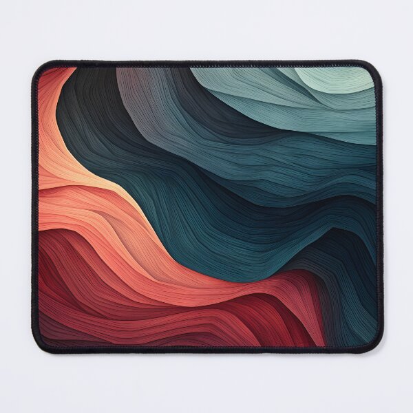 Item preview, Warm Toned Abstract Wave Artwork designed and sold by VectorPlace.
