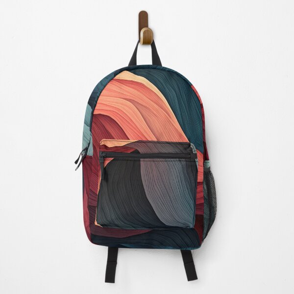 Item preview, Warm Toned Abstract Wave Artwork designed and sold by VectorPlace.